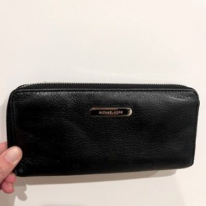 Michael Kors Black Leather Wallet